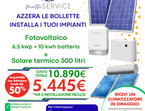 AZZERA LE BOLLETTE INSTALLA I TUOI IMPIANTI !!!!